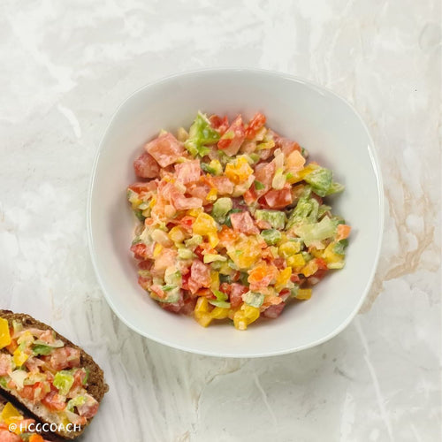 Lowcarb Gemüse-Frischkäse Aufstrich - Lowcarb Rezept – hcgcoach Lowcarb Gemüse-Frischkäse Aufstrich - Lowcarb Rezept – hcgcoach