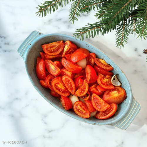 Geröstete Tomaten aus dem Ofen