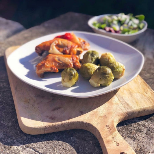 Zwiebelhähnchen aus dem Ofen