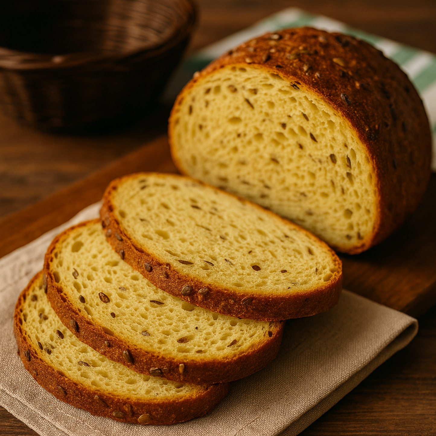 Greencarb® Brotbackmischung Dark + White (250 g)