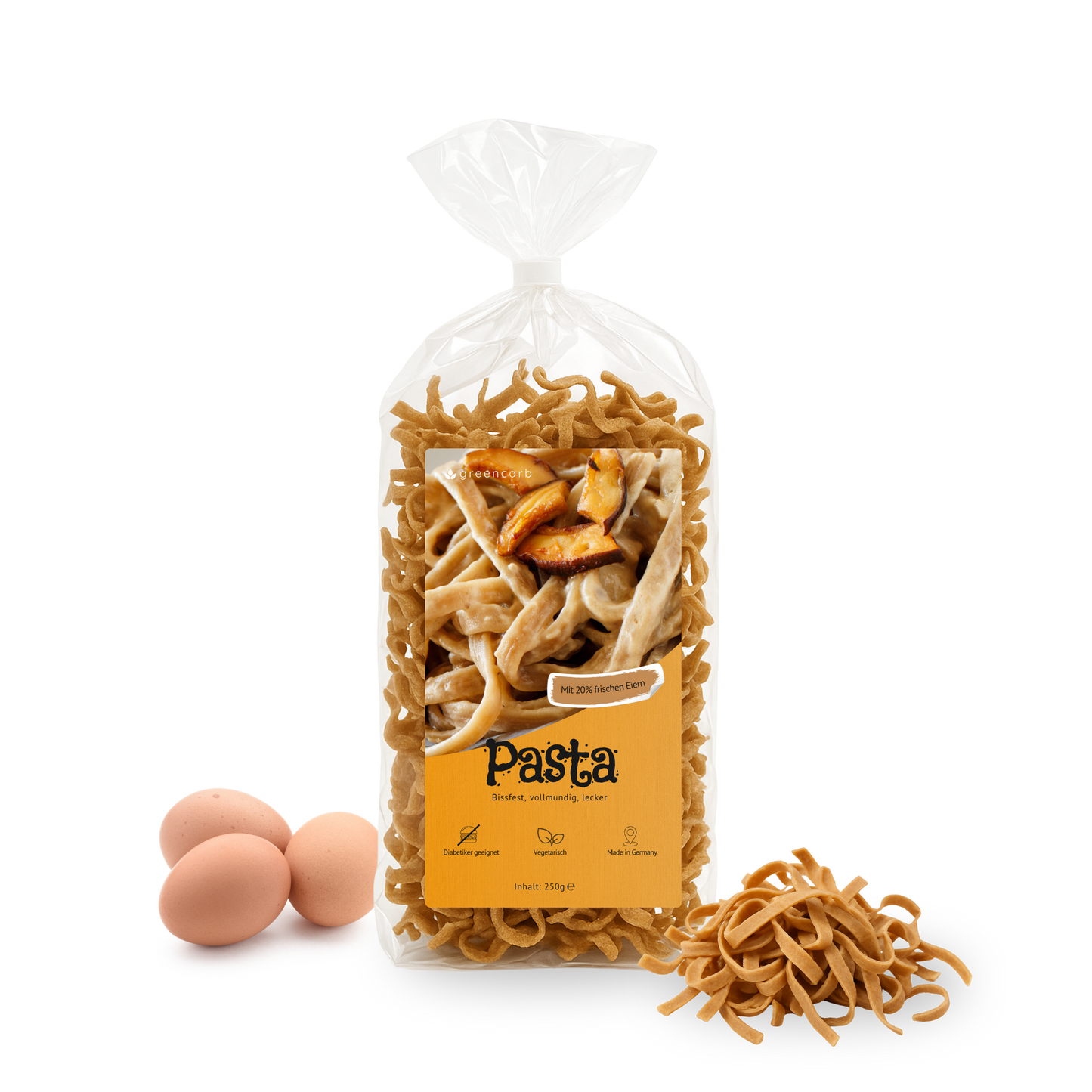 Low-Carb Pasta (250 g) │ Greencarb®