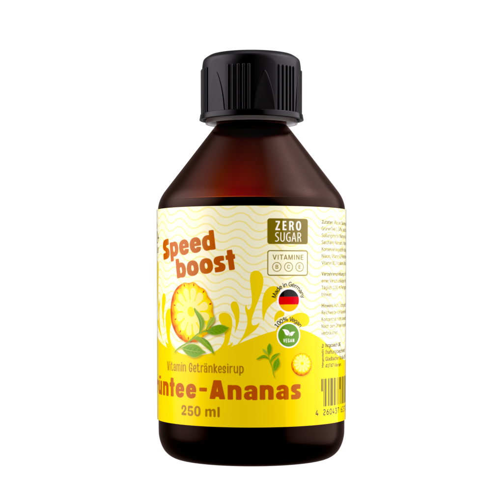 hCGC® SpeedBoost - Sparpack (4 x 250 ml)