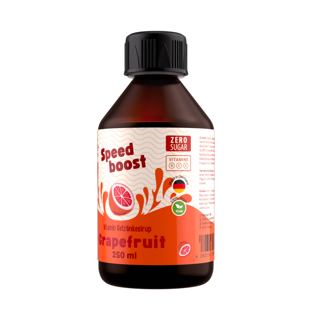 hCGC® SpeedBoost - Sparpack (4 x 250 ml)
