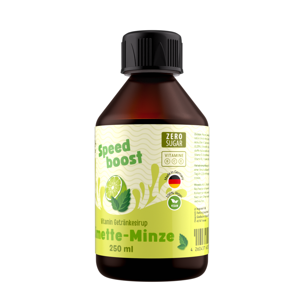 hCGC® SpeedBoost - Sparpack (4 x 250 ml)