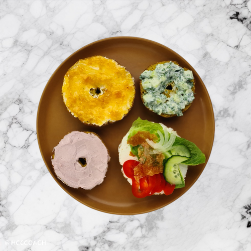 Chia-Curcuma Bagles