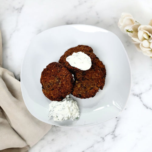 Bratlinge mit Pilzen - Lowcarb Rezept – hcgcoach