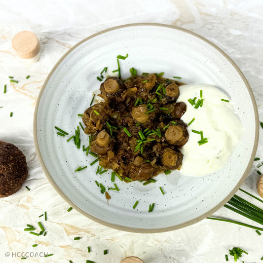 Pilze wie vom Weihnachtsmarkt