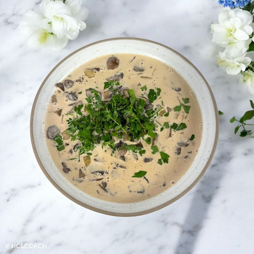 Cremiges Pilzragout - Lowcarb Rezepte mit Pilzen – hcgcoach