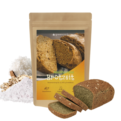 Greencarb® Brotbackmischung Gold, Mediterran, Sonnig (3er Set)