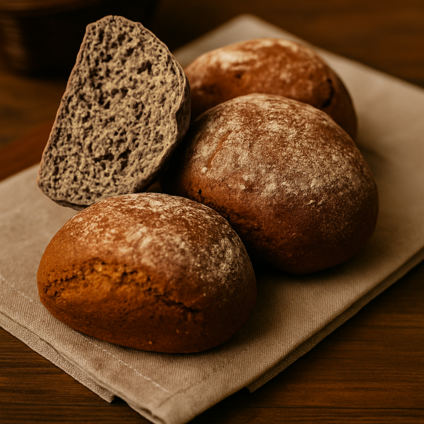 Greencarb® Brötchenbackmischung Rustikale Brötchen (3er Set)