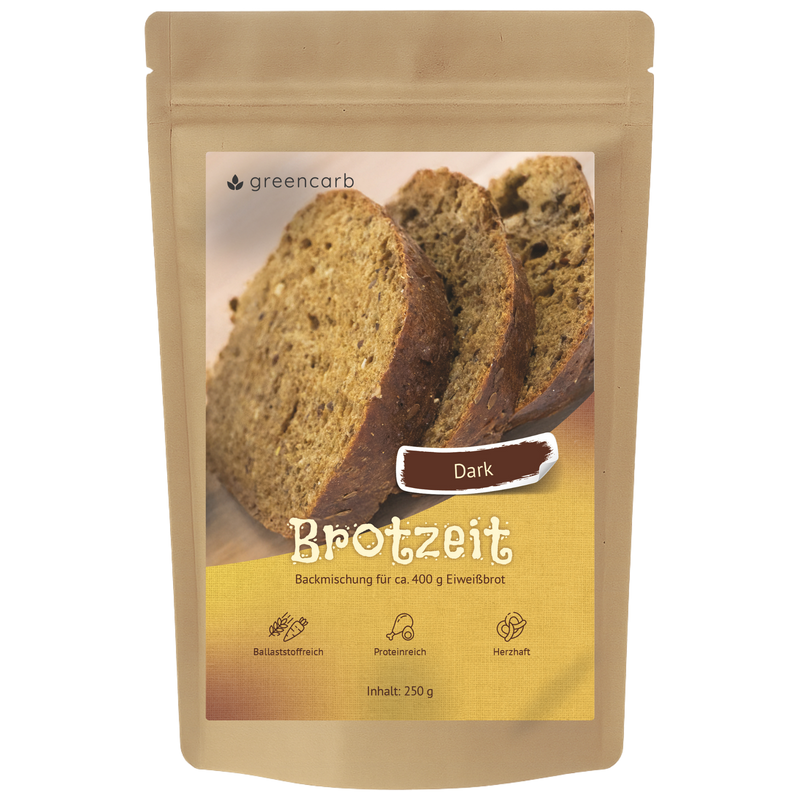 Greencarb® Brotbackmischung Dark + White (250 g)