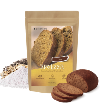 Greencarb® Brotbackmischung Dark + White (250 g)