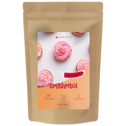 Greencarb® Erythritol - Zuckerersatz kalorienfrei (500 g)
