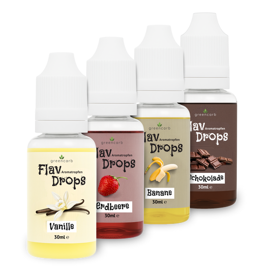Greencarb® Aromatropfen - FlavDrops (30 ml)