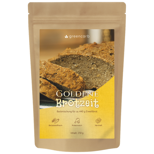 Greencarb® Brotbackmischung Gold, Mediterran, Sonnig (250 g)