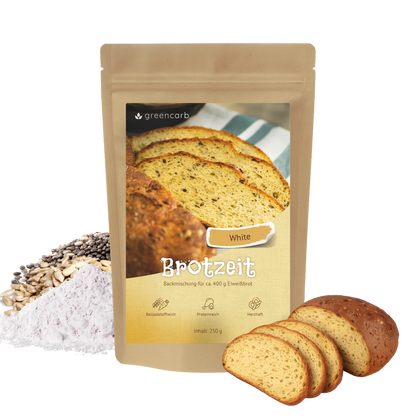 Greencarb® Brotbackmischung Dark + White (250 g)