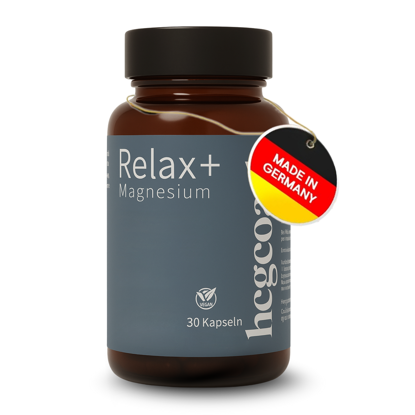 hCGC© Relax+ Magnesium Kapseln hochdosiert (30 Kapseln)