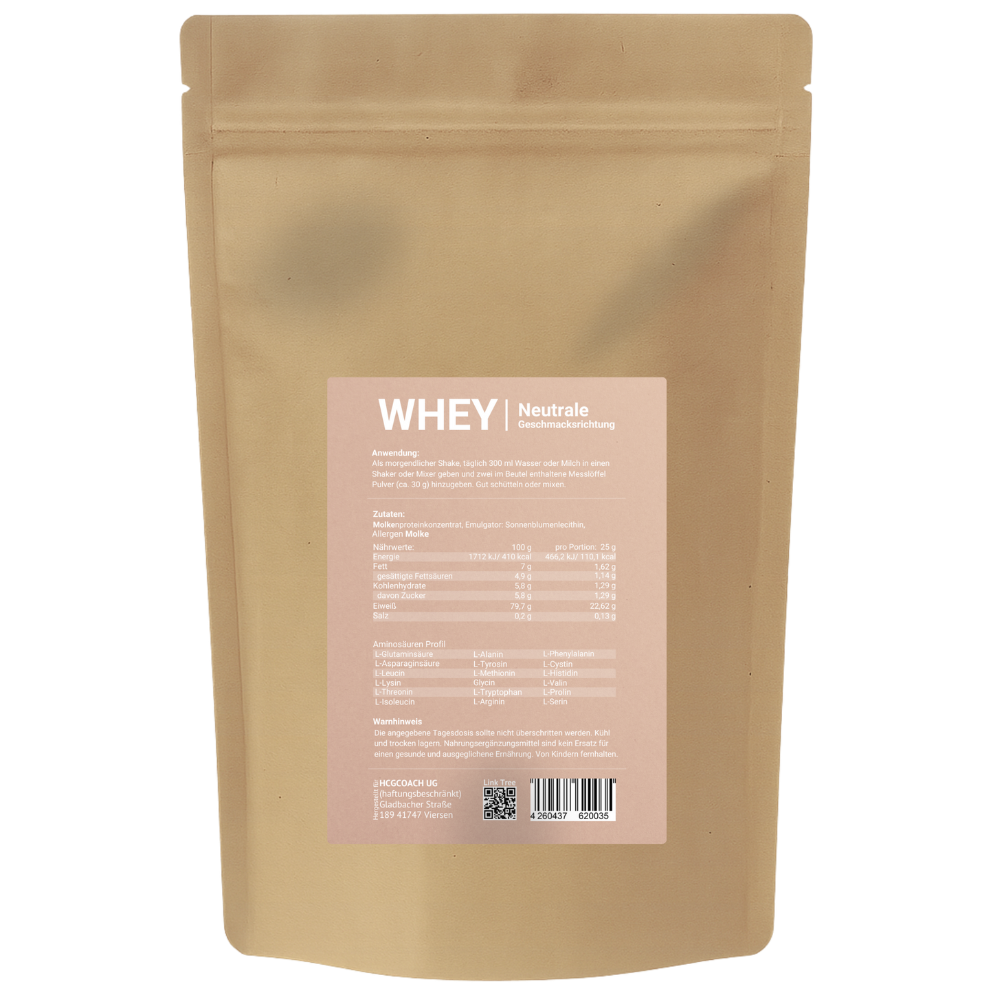 Molkenprotein WPC 80 + Aromatropfen FlavDrops