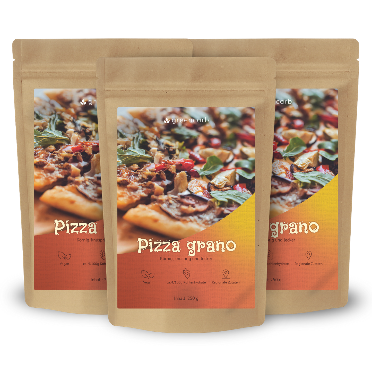 Greencarb® Pizza Grano (3er Set)