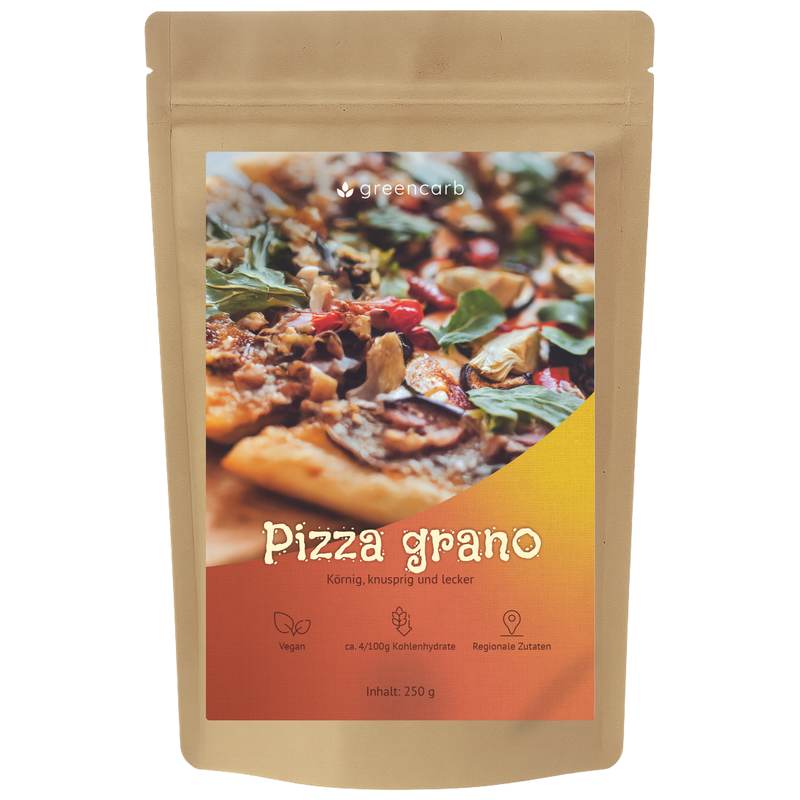 Greencarb® Pizza Grano - Teigmischung (250 g)