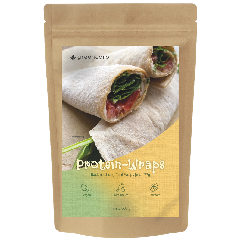 Greencarb® Backmischung Protein Wraps (300 g)