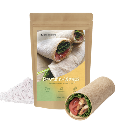 Greencarb® Backmischung Protein Wraps (300 g)
