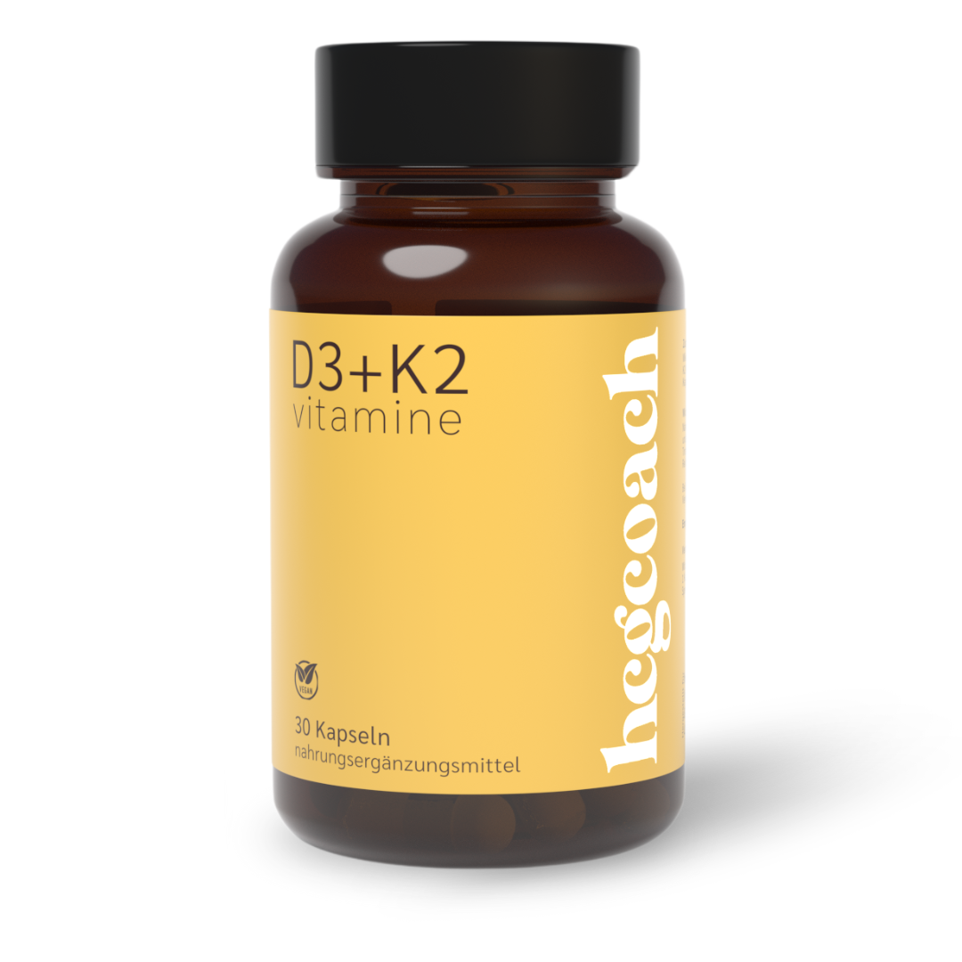 hCGC® Vitamin D3 / K2 - Dose mit 60 Kapseln à 5600IE, 500 mg
