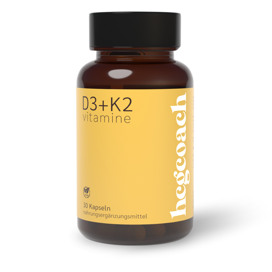hCGC® Vitamin D3 / K2 - Dose mit 60 Kapseln à 5600IE, 500 mg