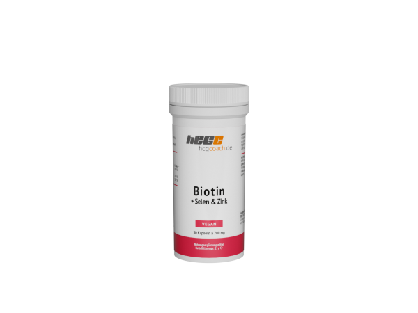 hCGC&reg; Biotin + Selen + ZinkKapseln (30 St&uuml;ck &aacute; 700 mg)