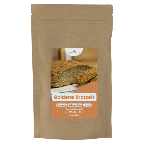 Greencarb&reg; Brotbackmischung Goldene Brotzeit (250 g)