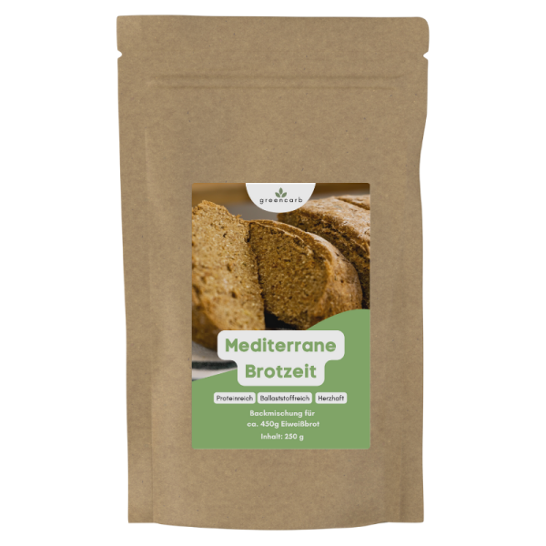 Greencarb&reg; Brotbackmischung Mediterrane Brotzeit (250 g)