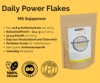 Greencarb&reg; Daily Power Flakes - Sojaflocken (250 g)
